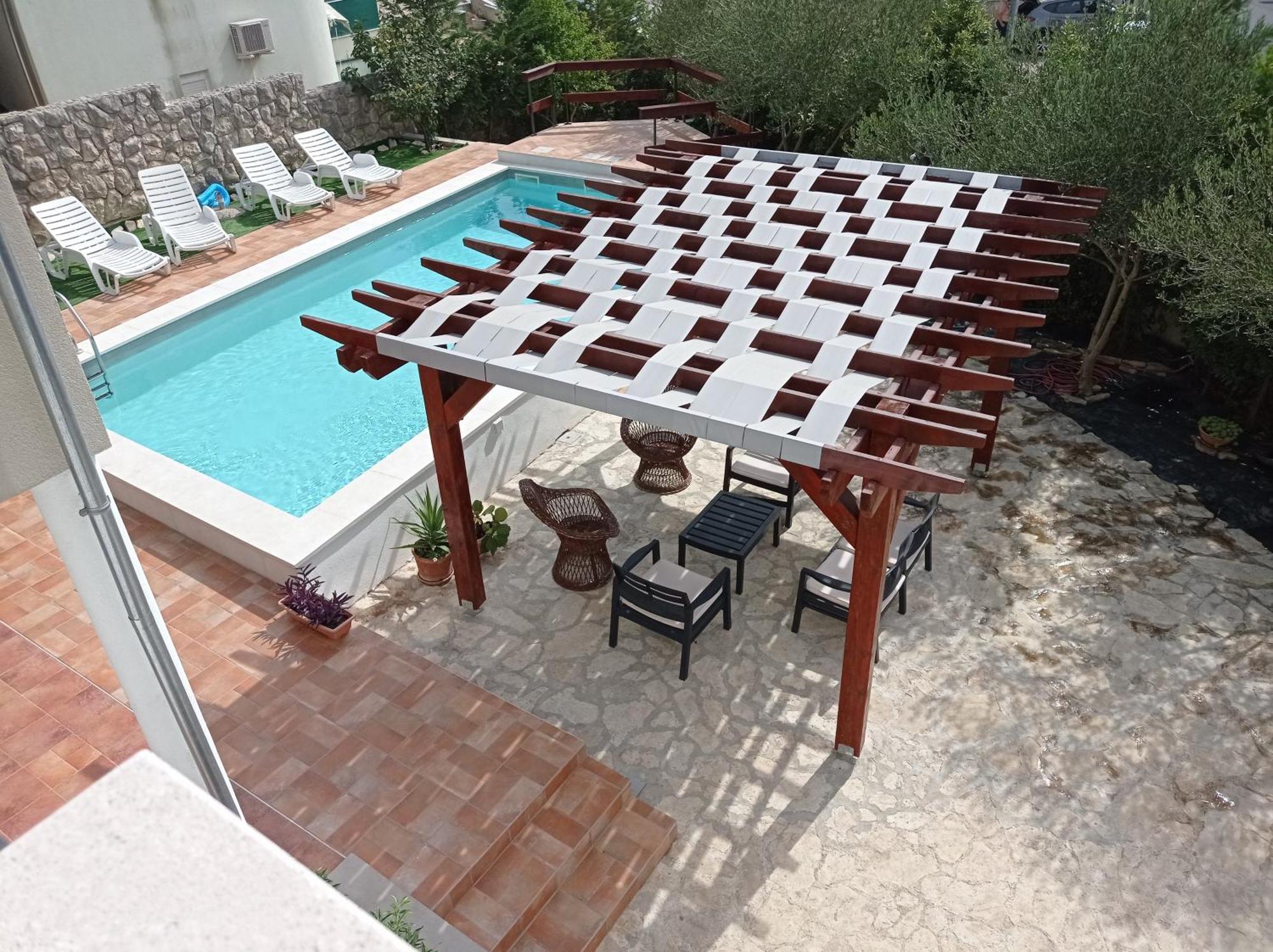 Villa Niko With Private Swimming Pool Zara Esterno foto